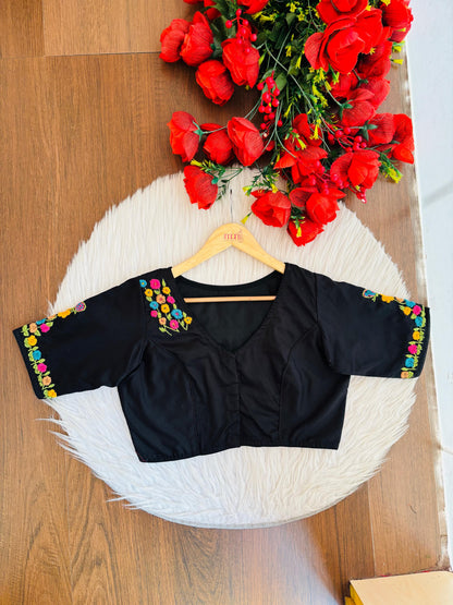 Graceful Wings Hand Stich Blouse